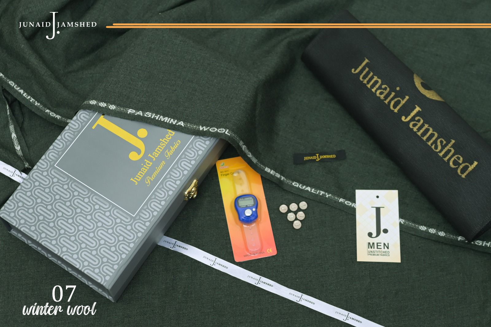 Junaid Jamshed Pashmina Wool 07