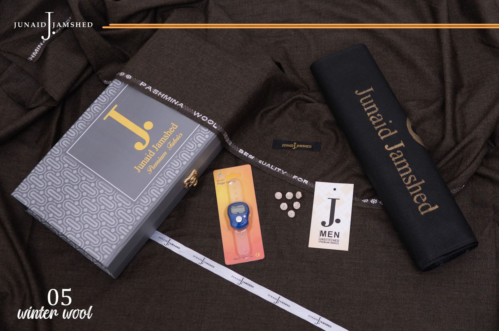 Junaid Jamshed Pashmina Wool Luxary 05