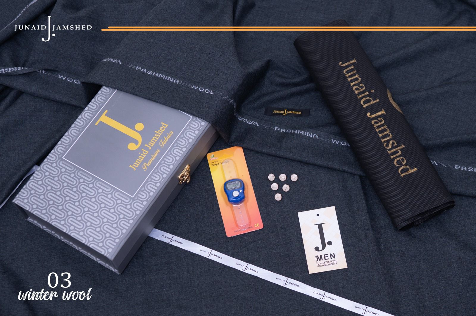 Juniad Jamshed Pashmina Wool Luxary 03